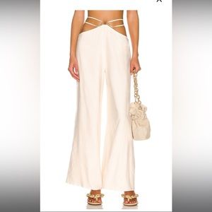 NEW WITH TAGS Cult Gaia Tessa linen Pant size medium